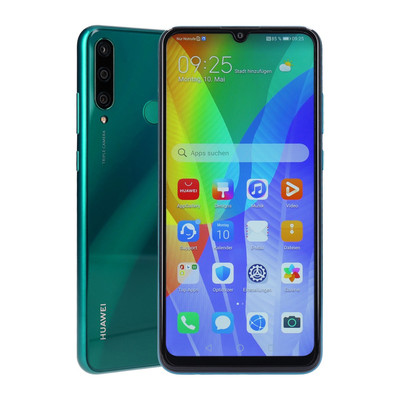 Huawei Y6P Dual-SIM 64GB Emerald Green Smartphone Kundenretoure wie neu