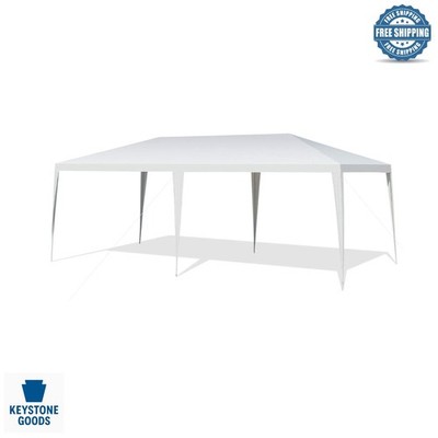 20lbs Lightweight Outdoor Gazebo 10x20 Marquee Shelter with Steel Frame