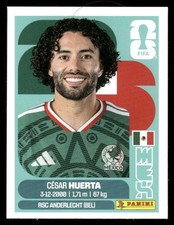 2026 USA Fifa World Cup Panini Sticker CESAR HUERTA Mexico MEX20