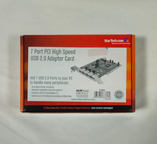 StarTech.com - PCIUSB7 - 7 Port USB 2.0 PCI Interface Card