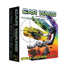 SJG Board Game Car Wars Two-Player Starter Set - Blue/Green EX/NM