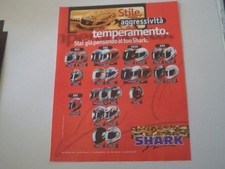 advertising Advertising 1998 SHARK HELMET HELMET RS2/XRS/S600/XRR/XRI