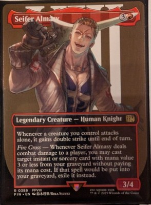 MTG | Seifer Almasy | NM | EN | FIN 0389 | Borderless Alternate Art