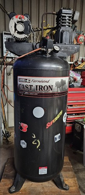 #ad #ad Campbell Hausfeld Cast Iron Reciprocating Air Compressor 60 Gal 6 HP VT623801AJ $450.00