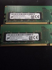 Micron 16GB 2x8GB SDRAM PC4-17000 DDR4-2133MHz RAM Desktop Memory