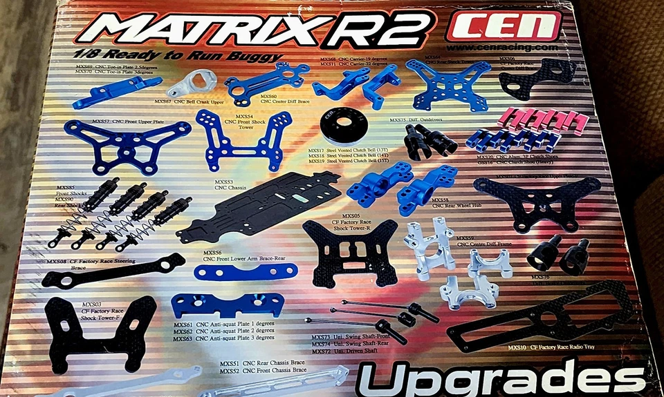 CEN MATRIX R2 5.0, 3.6 HP ENGINE, 4WD,NEW IN BOX, RC NEVER USED, 2 SPEED, SICK! - Image 3 of 4