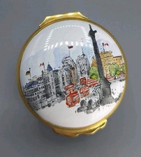 Trafalgar Square - Royal Academy of Arts - Halcyon Days Enamels Trinket Box