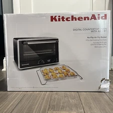 KitchenAid Digital Countertop Air Fry Oven Black Matte New Distressed Box