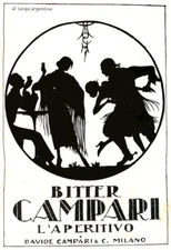 U.Mochi-CAMPARI-Argentine Tango-Dance-Original Advertising 1925