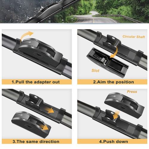 26" 22" Fit For MercedesBenz ML350 20152013 Window Windshield Wiper