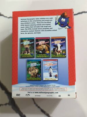Really Wild Animals - 5 Volume DVD Set | eBay