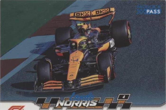 その他 2024 Topps Paddock Pass F1 Lando Norris 2024 Topps Paddock Pass Formula 1 - Lando Norris #7 for sale