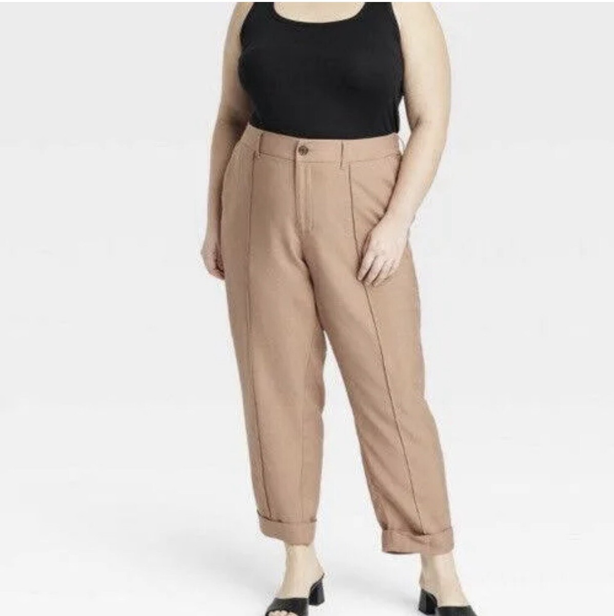 2plan】Bring side pintuck baggy pants Men Punk Cargo Fashion