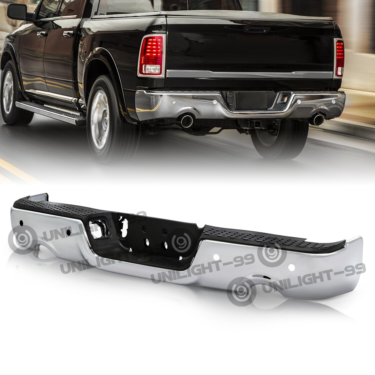 Fits 2009-2019 Dodge Ram 1500 2500 3500 19-23 Ram 1500 Classic Rear ...