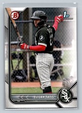 Elijah Tatis 2022 Bowman #BP-23 Prospects Chicago White Sox C47