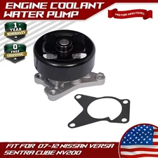 Engine Coolant Water Pump Direct Fit For 07-12 Nissan Versa Sentra Cube NV200