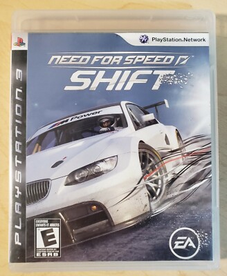 Need for Speed: Shift (Sony PlayStation 3 PS3, 2009) Complete w/ Manual & Tested