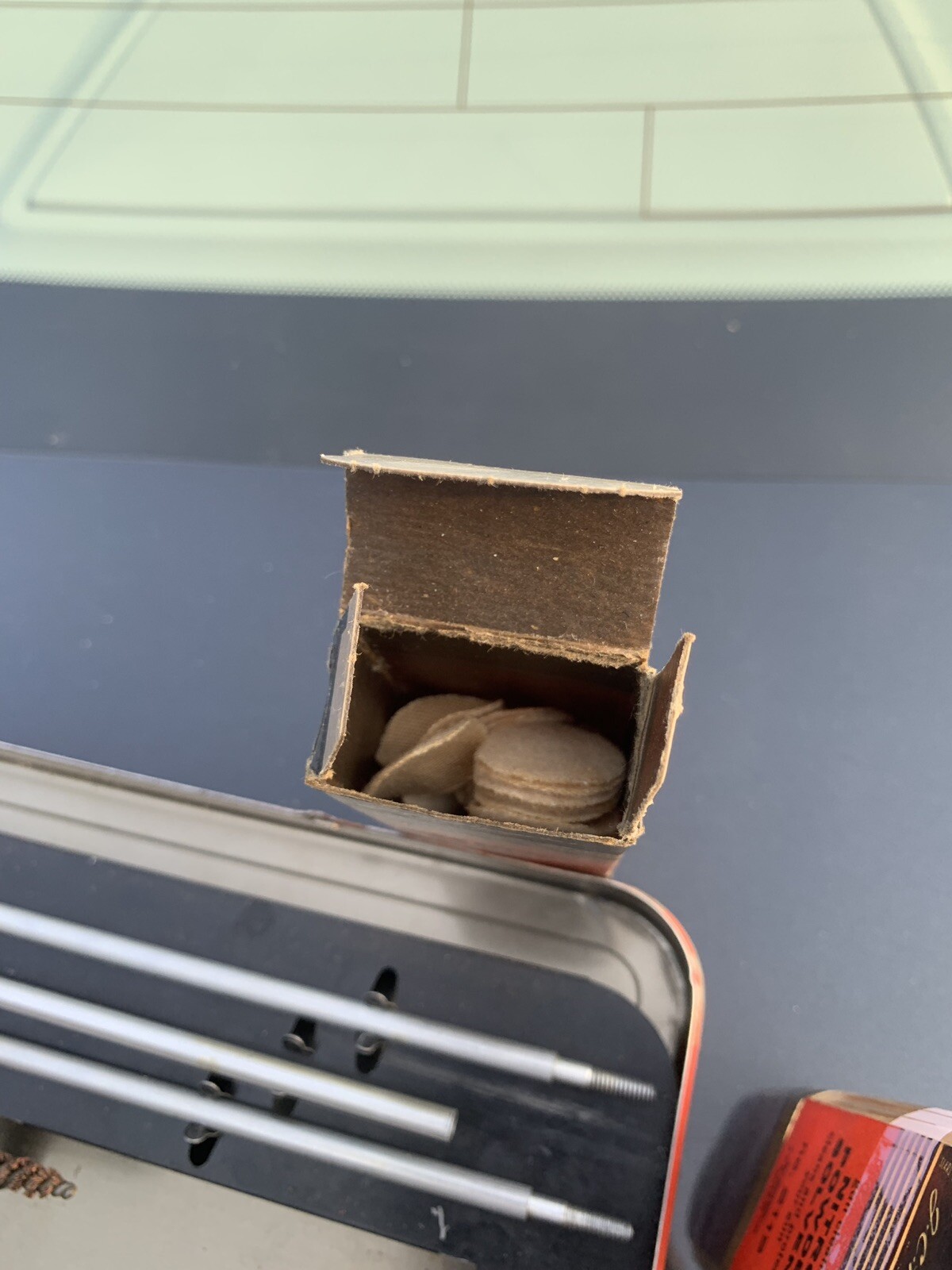 Vintage J C HIGGINS NO. 2143 Gun Cleaning Kit In Metal Box eBay