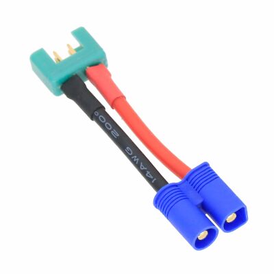 EC3 Male Plug to MPX Multiplex Male Plug cable 14AWG 5CM wire For RC