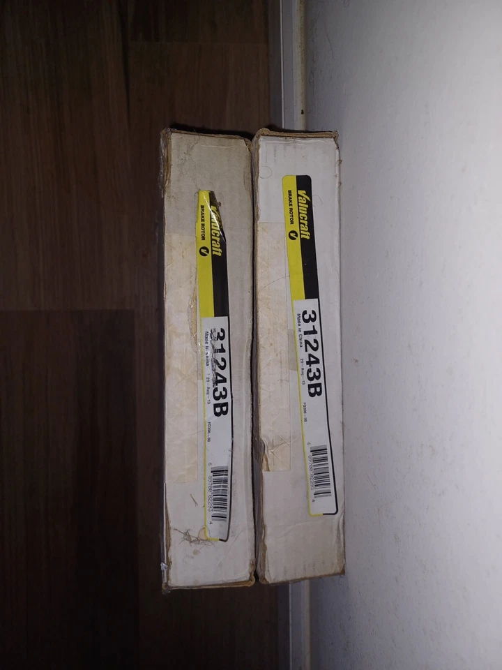 (2) Valucraft 31243B 前盘式制动转子适用于 2000 年本田雅阁(2.3L 发动机) — 第 3/3 张图片