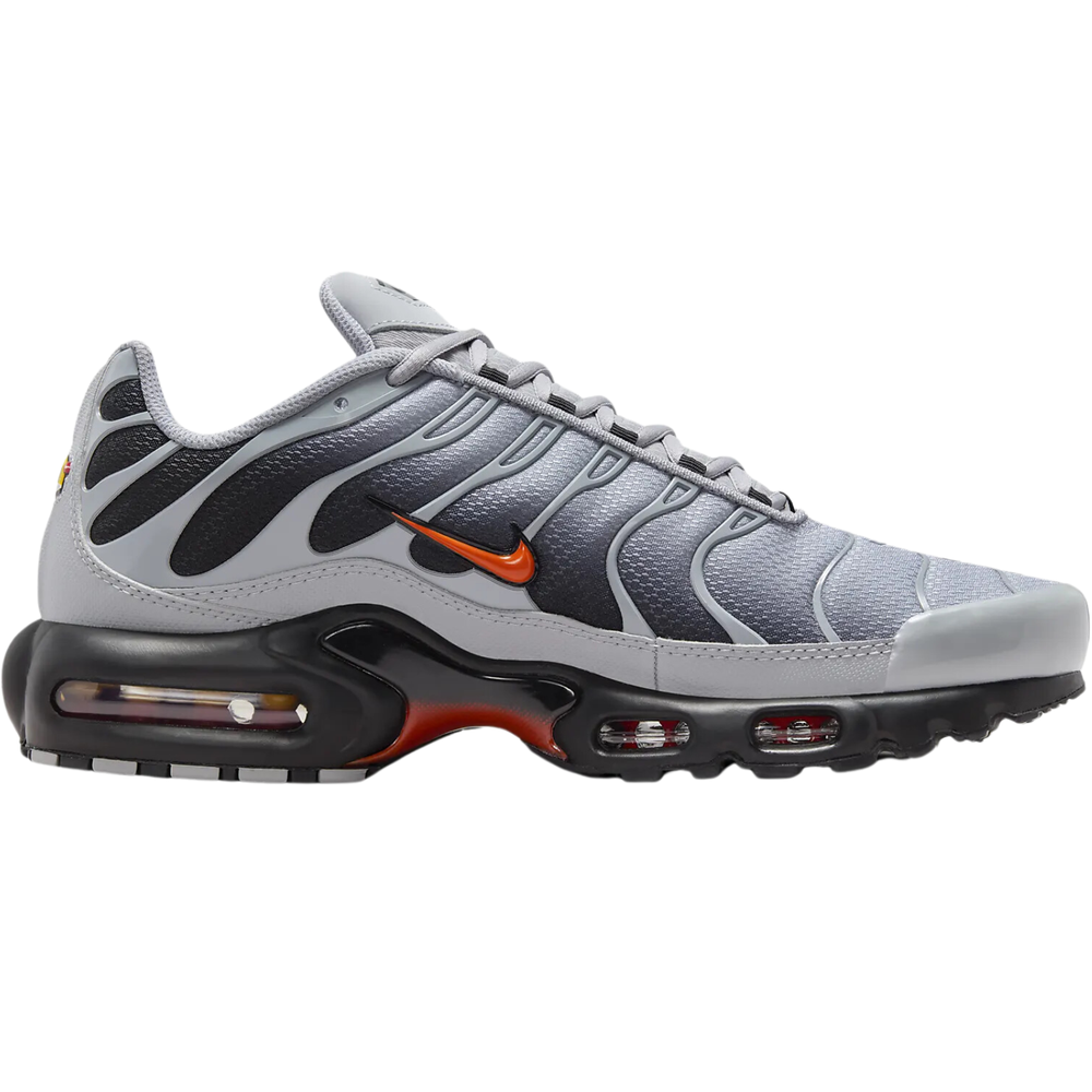 NEW Nike AIR MAX PLUS TN Men's Wolf Grey Black White Picante Red US Sizes 7-14