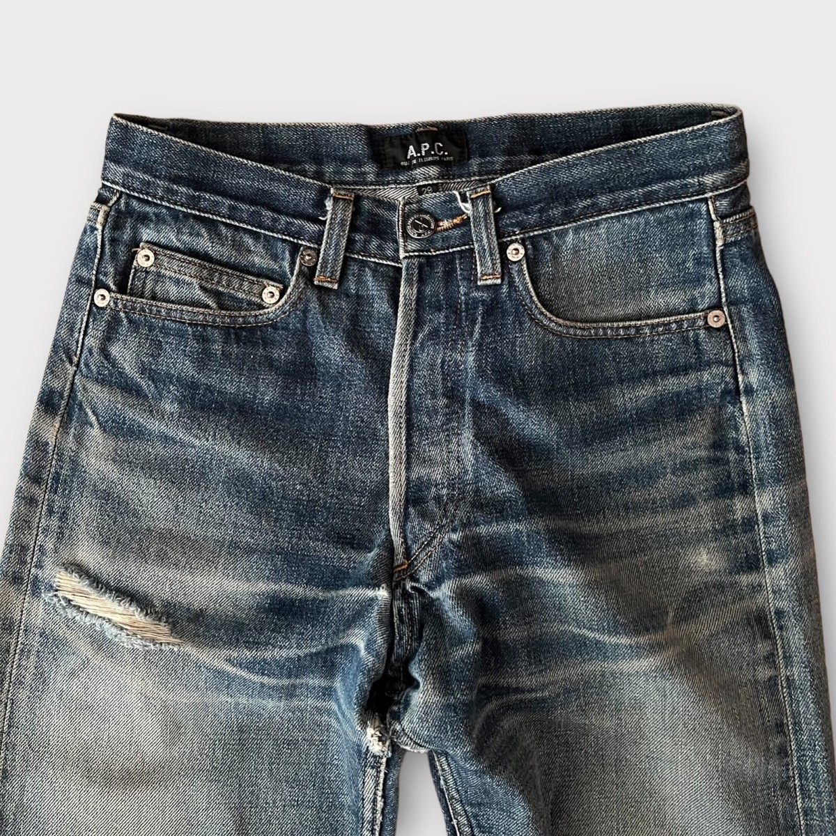 A.P.C. Selvedge Japanese Raw Denim Jeans Indigo APC Butler 28 | eBay