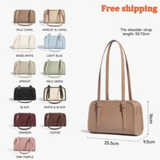 MOSSDOOM Bag Rectangle Shoulder High Capacity For Simple Korean Style Women