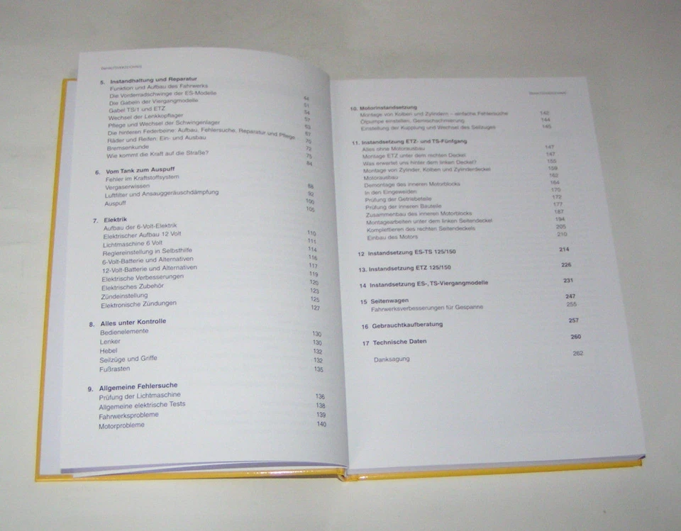 Reparaturanleitung MZ - Motorräder TS 125, TS 150, TS 250, ETZ 150, ETZ 250 - Bild 4 von 4
