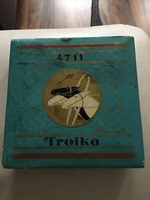 4711 Echt kölnisch Wasser Troika Flakon Seife vor 1945 SELTEN 2.90 RM ungeöffnet - Bild 1 von 4