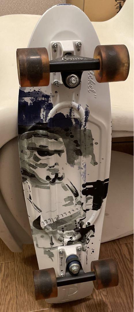 Penny 27 inch Star Wars Chrome Trooper Skateboard Genuine Japan 