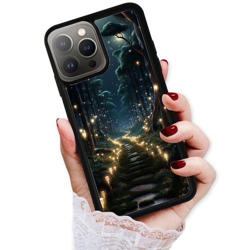 Magical Path forest nature Shockproof Cover For iPhone SE XS XR Max 5 6 7 8 Plus - Picture 17 of 25