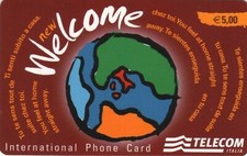 694/2020 C&C 6189 Phonecard New Welcome Vinaccia WCW
