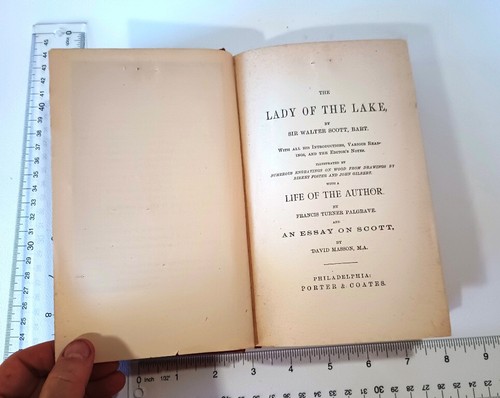 Sir Walter Scott 1890 Lady of the Lake * Alta Edition * Scottish Narrative Poem - Picture 4 of 24
