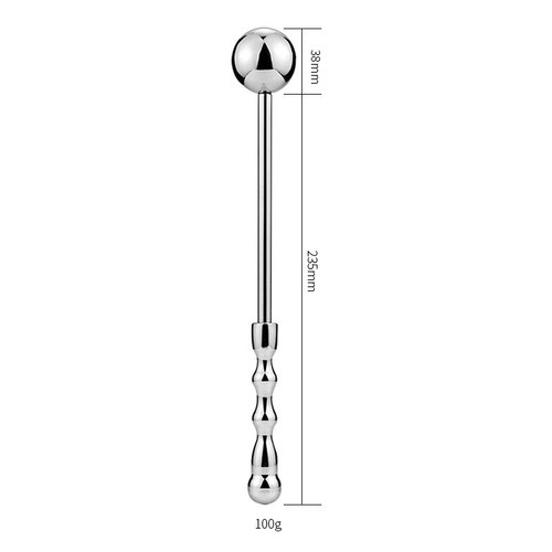 BDSM Stainless Steel Butt Plug Anal Expansion Wand Dildo Fetish Sex Toy S/M/L - Picture 15 of 16