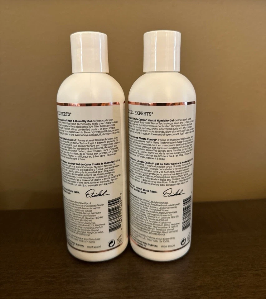 LOTE de 2 gel de control climático avanzado Ouidad 8,5 oz Foto 2 de 2