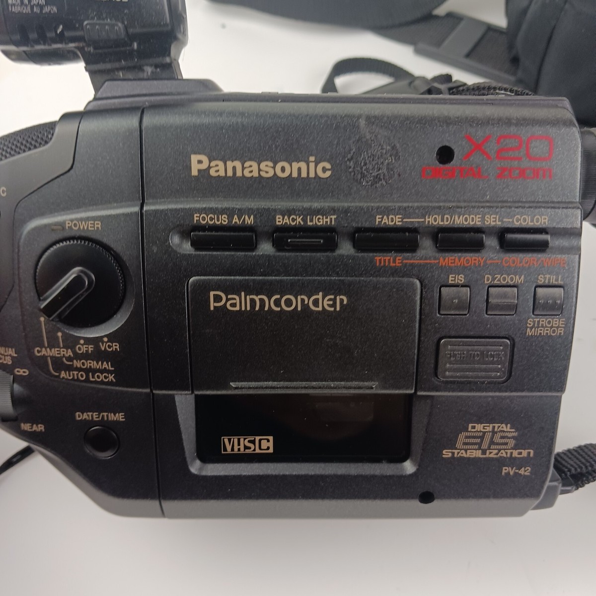 める♡♡24時間以内発送❗️❗️Panasonic Panasonic Black VHS-C X20 Zoom Digital E15 Stabilization