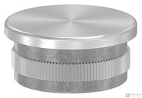 Edelstahl Stopfen FüR Rohr 33,7X2,0Mm, Flach, V4A | Steinbacher©
