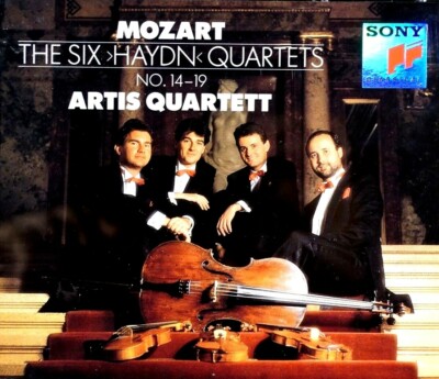 Mozart: The 6 ''Haydn'' Quartets No. 14-19, Artis Quartett - CD, VG