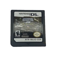 Monster Jam Path of Destruction Nintendo DS Lite DSi XL 3DS 2DS Game Tested