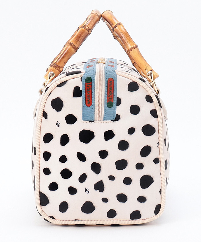 ★LeSportsac★ Bright Sepia Dalmatian Medium Bamboo Boston B LeSportsac Atelier MED BAMBOO BOSTON2 Bright Sepia Dalmatian