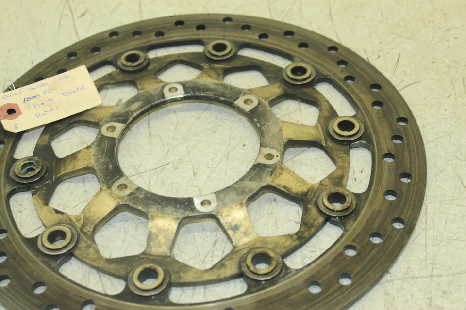 2004 HONDA CBR1000RR 1000 OEM FRONT BRAKE ROTOR B21D - Изображение 4 из 4