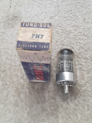 NOS Tung-Sol 7N7 Vacuum tube