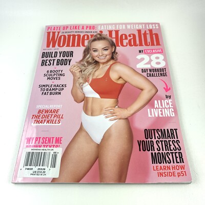 WOMEN'S HEALTH MAG May 2020 ALLISON BRIE Quick home Workout