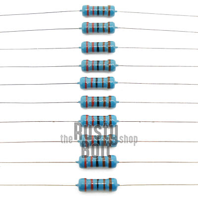 Resistors - 1/4 w (0.25 watt) - 2.2K ohm - 1% Tolerance - Metal Film - New