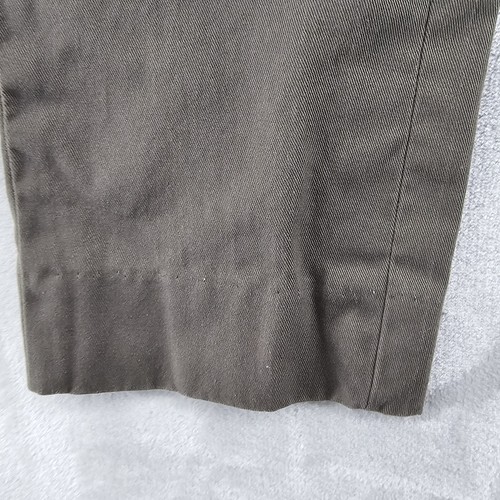 Jack Donnelly Mens 32 X 29 Olive Green M4 Twill Chino Pants - Made in USA - Picture 7 of 9