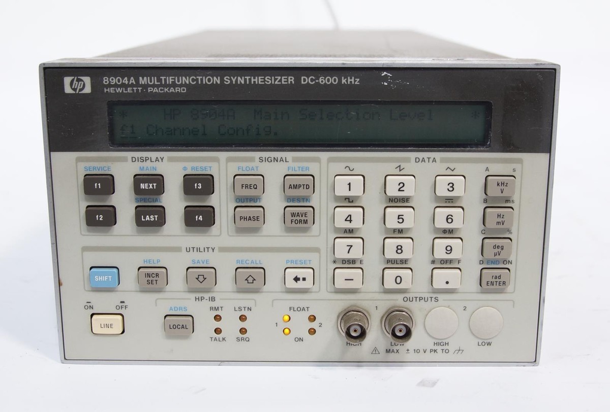 HP 8904A DC 600kHz Multifunction Synthesizer / Generator | eBay
