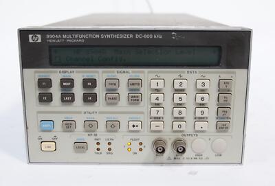 HP 8904A DC 600kHz Multifunction Synthesizer / Generator | eBay