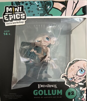 Weta Workshop Mini Epics - Herr der Ringe Vinyl Figur Gollum 8 cm