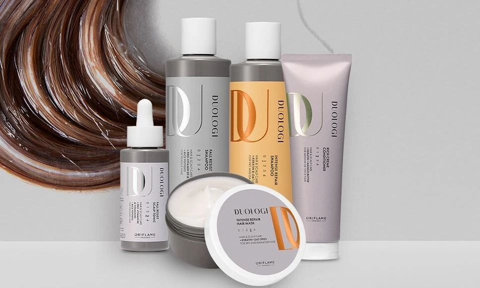 Champú tonificante ORIFLAME DUOLOGI ANTI-LATÓN púrpura 200 ml - para rubios y grises - ¡NUEVO! Foto 2 de 4