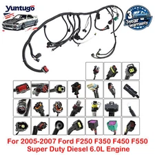 Engine Wiring Harness For 2005-2007 Super Duty Diesel Ford 5C3Z-12B637-BA 6.0L